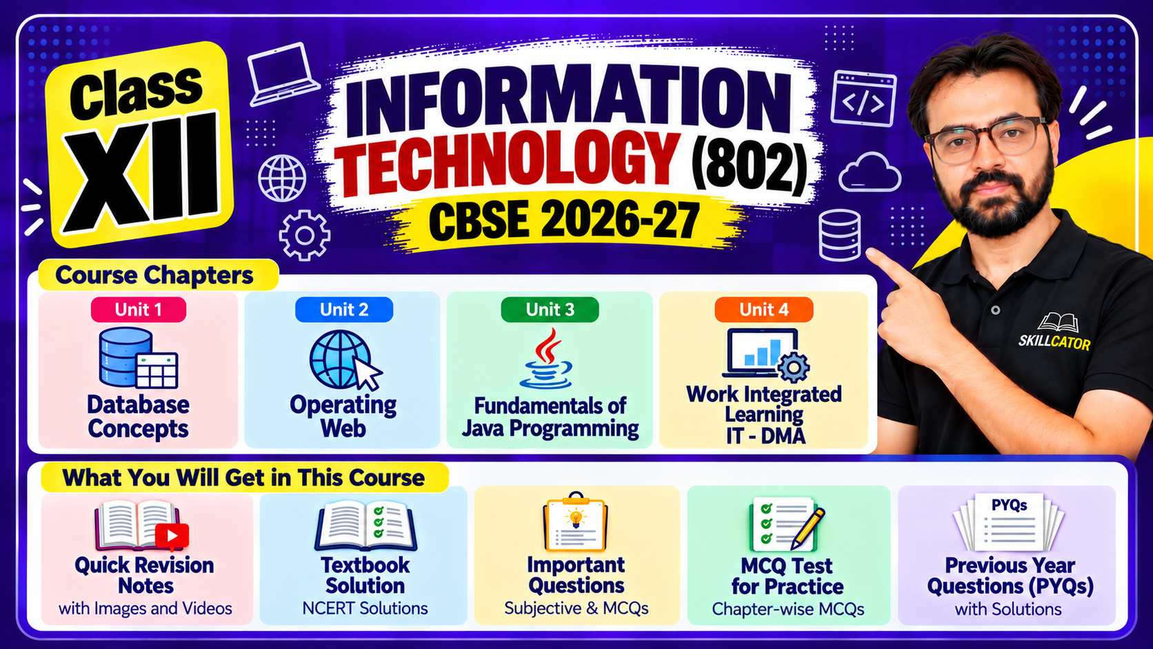 Class XII Information Technology (IT 802)