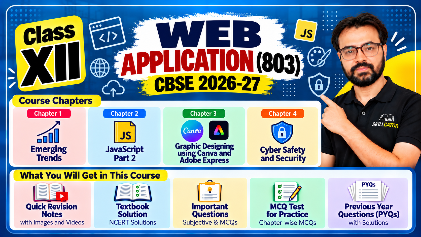 CLASS XII WEB APPLICATION (803)